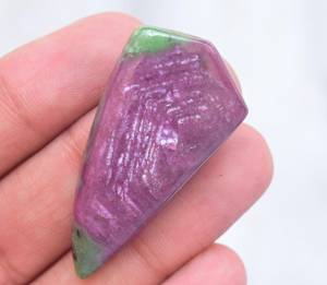 พลอย Cabochon ทรงหลวมทำจากทับทิมธรรมชาติ,พลอยทรงหลวม - Product Image 2