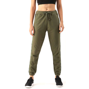 Pantalon de survêtement de jogging bleu foncé solide pour femmes au meilleur prix Pantalon de survêtement décontracté et respirant - Product Image 5