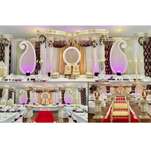 Exquisito Mandap de Boda con Diseño de Mariposa, Mandap de Boda Estilo Real con Diseño de Mariposa en Estados Unidos, Hermoso Mandap de Boda con Diseño de Mariposa en Nashville, Estados Unidos - Product Image 1