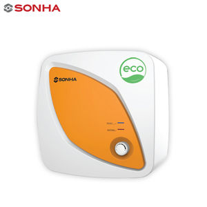 Calentadores de Agua Eléctricos Tradicionales de Diseño Cuadrado, Calentador de Agua Eléctrico de Almacenamiento Colgante de Pared - Product Image 1