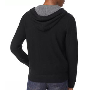 Men fashion plain thick pullover hoodies custom logo printed embroidered men hoodies with custom design and logo - Product Image 5