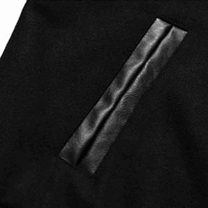 Polyester personnalisé de meilleure qualité Veste super unisexe en satin à la mode Vestes universitaires de baseball personnalisées de haute qualité - Product Image 3