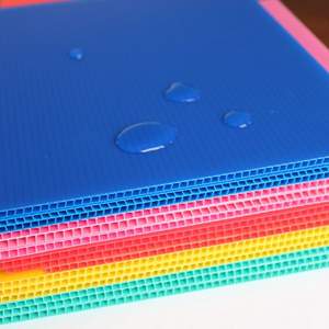 PP recyclé jaune imprimé UV de haute qualité de 12mm d'épaisseur pour les feuilles de plastique emballage publicitaire couleur personnalisable 2mm - Product Image 6