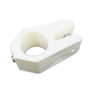 Black 3/4" Nylon Deck Hinge Bimini Top Jaw Slide <b>Marine</b> <b>Hardware</b> for Boats - Product Image 2