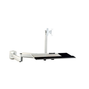 Bệnh viện Swing-out gấp lại cánh tay màn hình gắn LCD TV Bracket thép nhôm nhựa xoay Tính năng Plasma Bàn phím Khay hộp - Product Image 1
