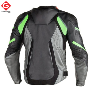 Venta directa Chaqueta de moto de cuero para hombre Mejor precio barato Marca superior Invierno impermeable a prueba de viento Chaquetas de carreras de motos - Product Image 2