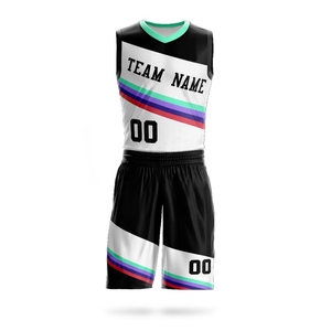 Pudding – vêtements de sport pour hommes, combinaison de basket-ball, Kit d'entraînement de compétition avec maillot à lettres-blanc - Product Image 1