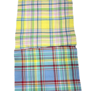 Oxford chambray Áo sơ mi vải cotton 100% tự nhiên nhuộm dệt mềm 40x 2/30 chải kỹ kiểm tra Dobby người đàn ông của trẻ em 'váy bé trai - Product Image 4