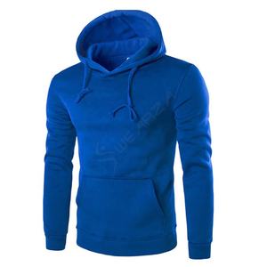 Sudaderas con capucha de invierno Sudadera con capucha OEM para hombre 100% algodón de manga larga tela personalizada de nivel superior sudaderas con capucha lisas - Product Image 5