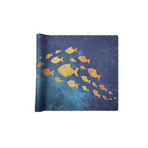 Sinh Thái Thân Thiện Bán Buôn Tùy Chỉnh Tập Thể Dục Da Lộn Cao Su Cá Nhân Logo Yoga <span class=keywords><strong>Mat</strong></span> - Product Image 5