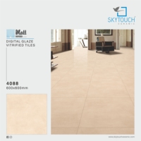 Carreaux de sol en porcelaine blanche rustique finition mate antidérapants, prix de gros, 600x600