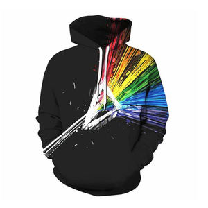 Sweat à capuche de créateur à logo personnalisé pour hommes, style pull-over avec tissage en polaire/coton/polyester tricoté anti-rétrécissement et anti-rides - Product Image 6