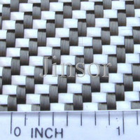 Tissu tissé en fibre de carbone Vectran, uni, 180 GSM, poids moyen, pour utilisation automobile, extérieure et industrielle