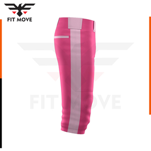 Pantalons de baseball sur mesure en gros de haute qualité avec revers côtelés et taille élastique, vêtements de baseball et de softball, nom d'équipe personnalisé, unisexe - Product Image 5