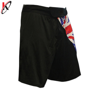 Shorts de combat vierges tendance en gros pour MMA, personnalisables, 100 % coton, sur mesure, sublimation numérique, vêtements d'arts martiaux - Product Image 2