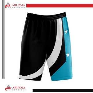 Short à logo à sublimation design personnalisé Short de natation pour hommes Short en polyester respirant à séchage rapide - Product Image 3