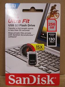 100% originale SanDisk Ultra Fit 3.1 USB Lecteur Flash SDCZ430-256G-G46 - Product Image 5