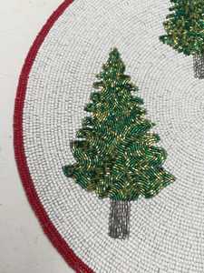 <b>Christmas</b> Tree round shape Table Placemats - Product Image 2