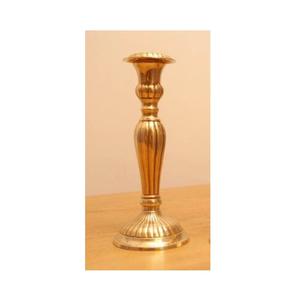 Bougeoir décoratif fait à la main pour décoration de mariage, plaqué argent brillant, décoration de table, bougeoir - Product Image 1