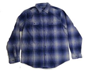 Men's 100% Cotton Flannel Casual <b>Shirts</b> Winter Stand Collar Knitted Design - Product Image 1