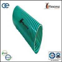 Tuyau d'aspiration flexible renforcé en spirale PVC 50m de la marque FLEXIMA, surface lisse, pour irrigation agricole et gaz