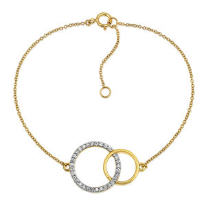 Luxury hallo <b>bracelet</b> gold plated 925 sterling <b>silver</b> zircon white gemstone <b>bracelets</b> valentine party gift jewelry for women - Product Image 1