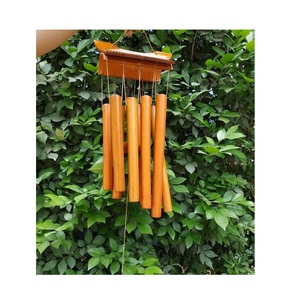 Trang Trí Tre Chuông Gió Thủ Công Mỹ Nghệ Windchimes Đồ Trang Trí Tự Nhiên Làm Bằng Tre Với Giai Điệu Tuyệt Vời Cho Sân Vườn Và Sân Nhà - Product Image 1