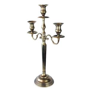 Chandelier de grande taille dorée avec bol à fleurs, en métal, élégant, faite royale, fabricants indiens, - Product Image 2