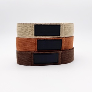 Banda elástica de tela de 208cm, bandas de resistencia personalizadas de círculo de cadera, conjunto de 3 bandas largas para glúteos - Product Image 3