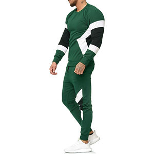 เสื้อสเวตเตอร์สวมหัวแบบบล็อกกำหนดเองชุดวอร์มหลายสีสำหรับฤดูหนาว - Product Image 2