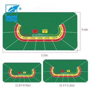 UOO Oem personalizado Texas de caucho Natural de la Mesa de póquer Mat - Product Image 6