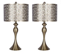 Lampe de table LED E14 moderne élégante en argent flexible à succès pour la décoration de la maison Salon