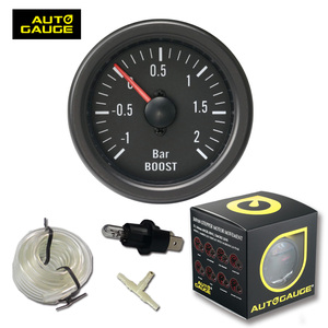 52mm rõ ràng ống kính màu đen nhôm Boost Gauge - Product Image 3