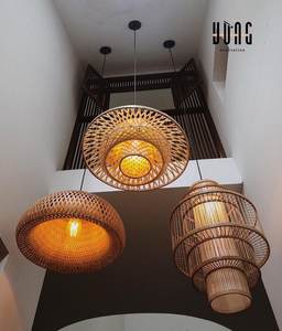 Abat-jour en bambou naturel du Vietnam, artisanat naturel fait à la main, pour l'exportation au meilleur prix - Product Image 2