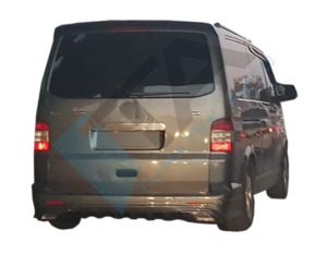 Double Exhaust Prime Painted Finish Transporter T5 T5.1 T6 <b>Rear</b> Bumper <b>Spoiler</b> Cover Body Kit - Product Image 3