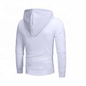Service OEM, nouveauté, vêtements pour hommes de coupe régulière à manches longues avec fermeture éclair latérale à la mode, sweatshirts à capuche respirants - Product Image 3