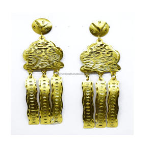 Juego de pendientes Dream New Light Weight de estilo europeo, de cobre puro y latón, con forma de mariposa, sin plomo ni cadmio. - Product Image 3