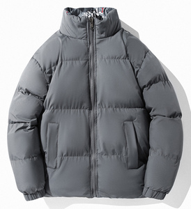 unisex lightweight puffer jacket insulated winter coat stand collar <b>padded</b> thermal outerwear <b>waterproof</b> windproof custom oem man - Product Image 6