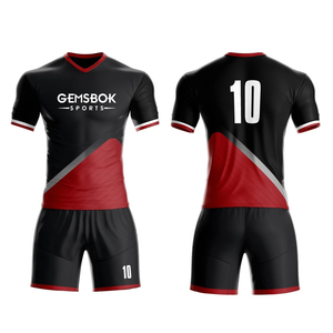 ชุดเสื้อเจอร์ซีย์ฟุตบอลสำหรับผู้ชายชุดฟุตบอลแบบสั่งทำพร้อมโลโก้ - Product Image 1