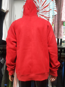 Sudadera con capucha deportiva para hombre, prenda deportiva con logo personalizado, estilo tira a la moda, con cremallera, para invierno - Product Image 2