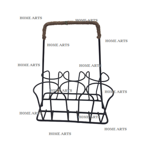 Portavasos de hierro de calidad superior, diseño fabuloso, tamaño personalizado y forma, portavasos de cristal a granel - Product Image 6