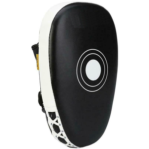 MMA Boxing Punch <b>Focus</b> Mitts with Center Dotted Print Custom Made High Quality <b>Focus</b> Mitts on Cheap Prices From Pakistan - Product Image 3