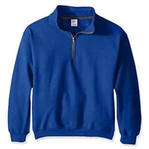 Sweat-shirt doublé tricoté en molleton de coton/polyester pour hommes, pull décontracté personnalisable avec logo imprimé, longue longueur, plus - Product Image 1