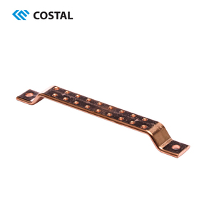 Barra colectora de cobre personalizada más vendida, resistencia a altas temperaturas, alto punto de fusión, uso Industrial, doblado de soldadura de edificios costeros - Product Image 3