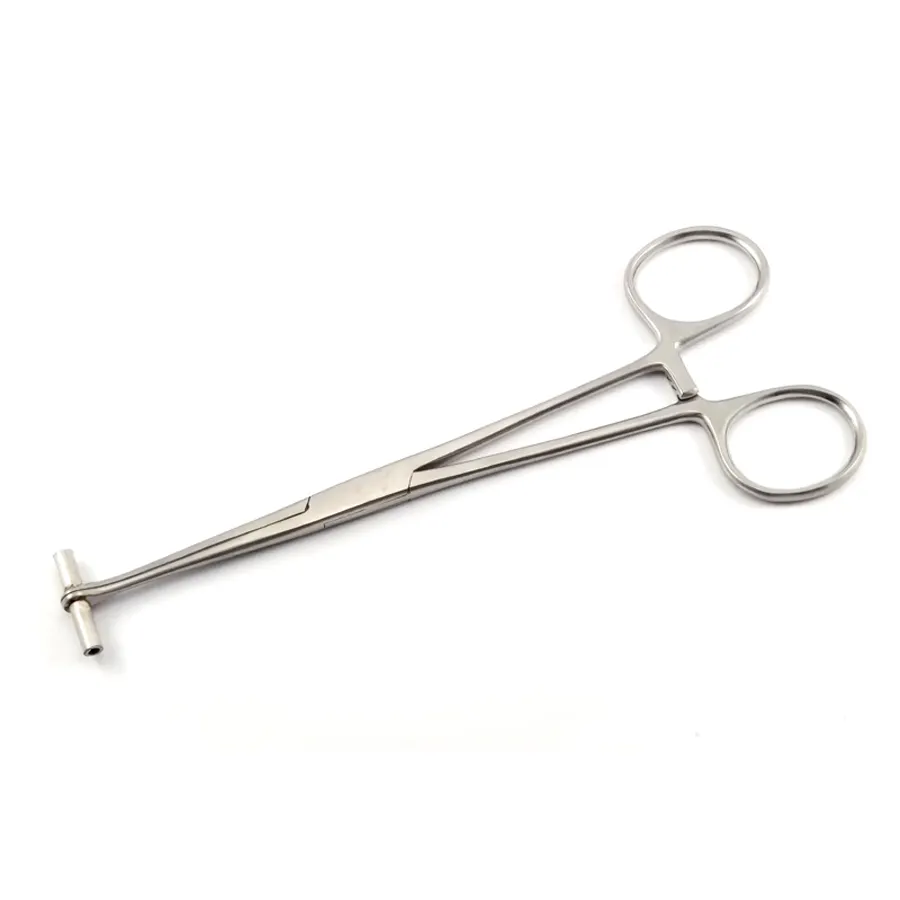 Edelstahl Septum Pinzette 15,5 cm Körper Bauch Nabel Nase Ohr Piercing Klemmen/Zangen/Pinzetten Rostschutz Großhandel