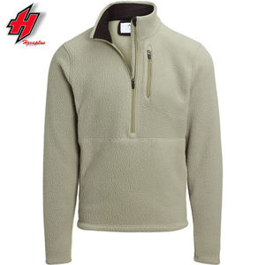 Spring Winter <b>Fleece</b> Jacket Bomber Fashion Design <b>Sherpa</b> <b>Fleece</b> Jackets Bulk Customized Logo OEM Service <b>Fleece</b> Jacket for <b>Men</b> - Product Image 1
