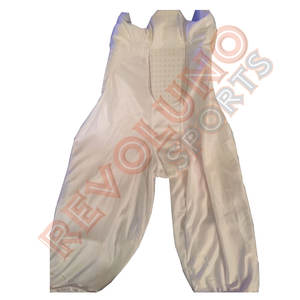 Pantalon de Football américain, fait sur mesure, blanc et rouge, noir - Product Image 4