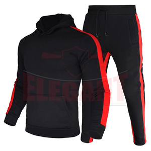 Sudaderas con capucha y pantalones de chándal para hombre Logotipo personalizado Pantalones activos Trajes de sudor cómodos - Product Image 5