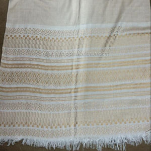 Nueva Pashmina Glamorosa con Borde Tejido Digital Puro para la Temporada de Otoño para Mujer - Product Image 1