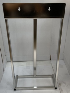 Support de filtre à eau manuel à deux étages de type sur pied en acier inoxydable 304 de 20 pouces Big Blue - Product Image 5